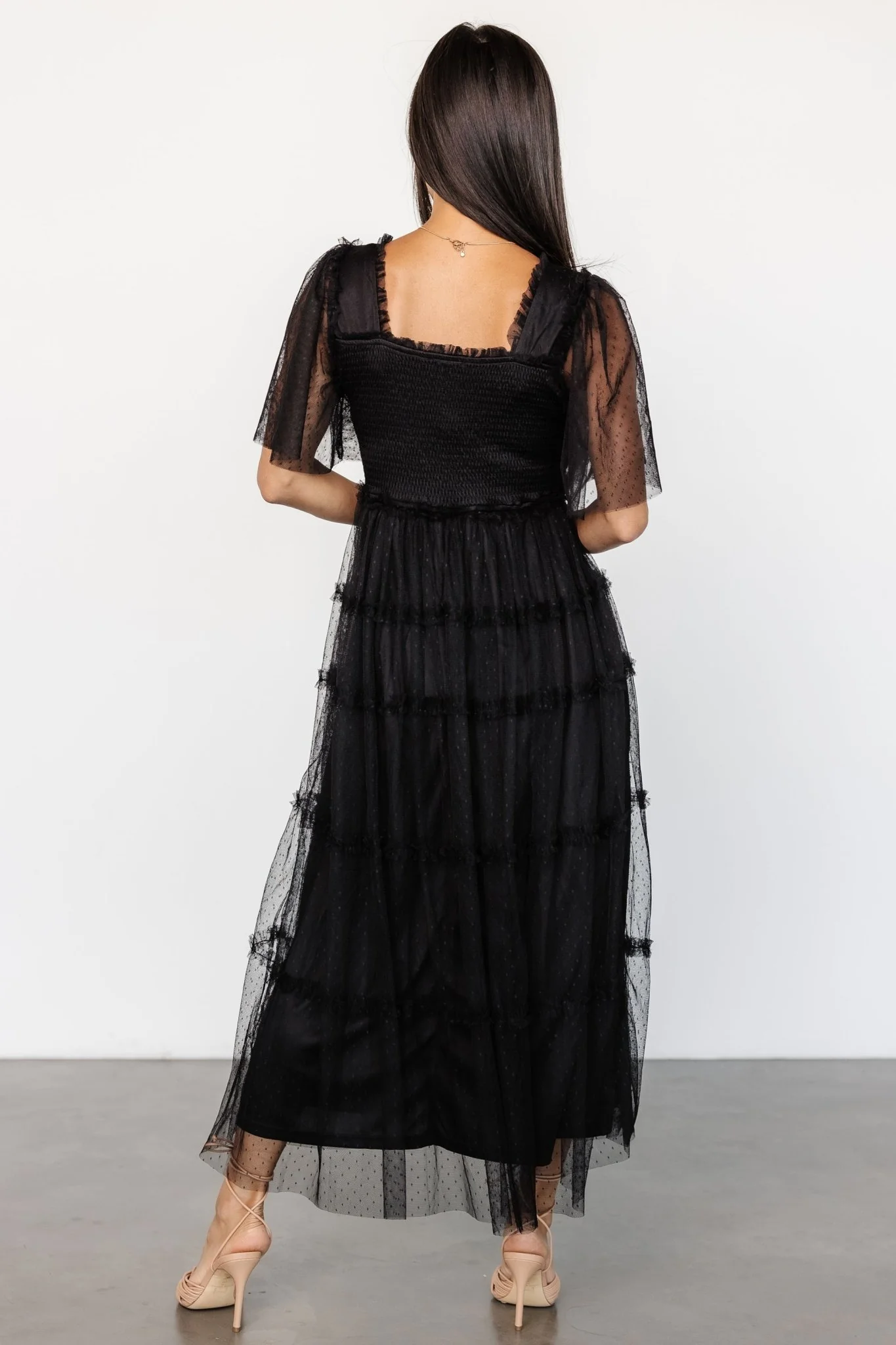 Bexley Tulle Dress | Black - Vlounger