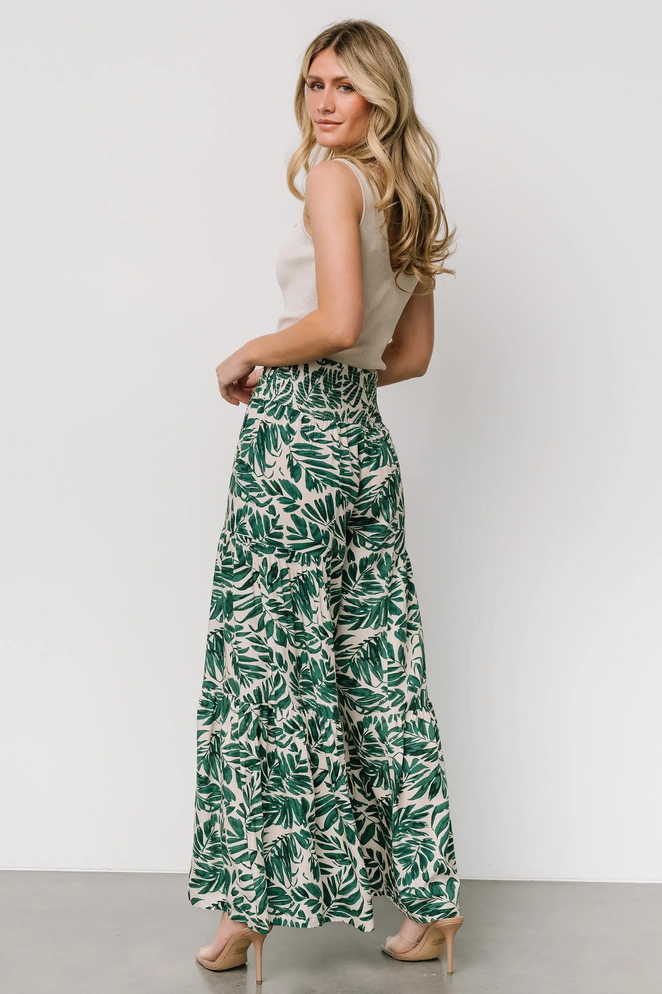 Monterey Pants | Green Print - Vlounger