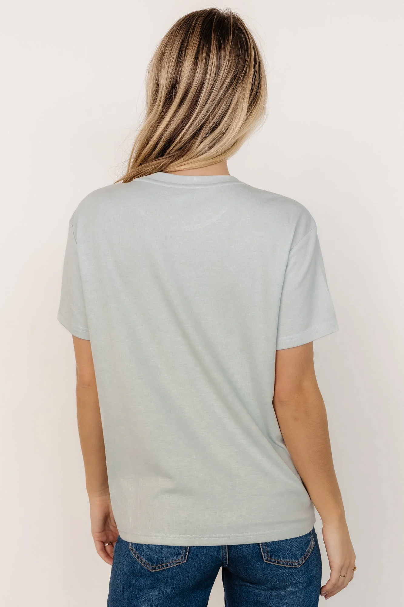 Elliot Relaxed Tee | Pale Mint - Vlounger