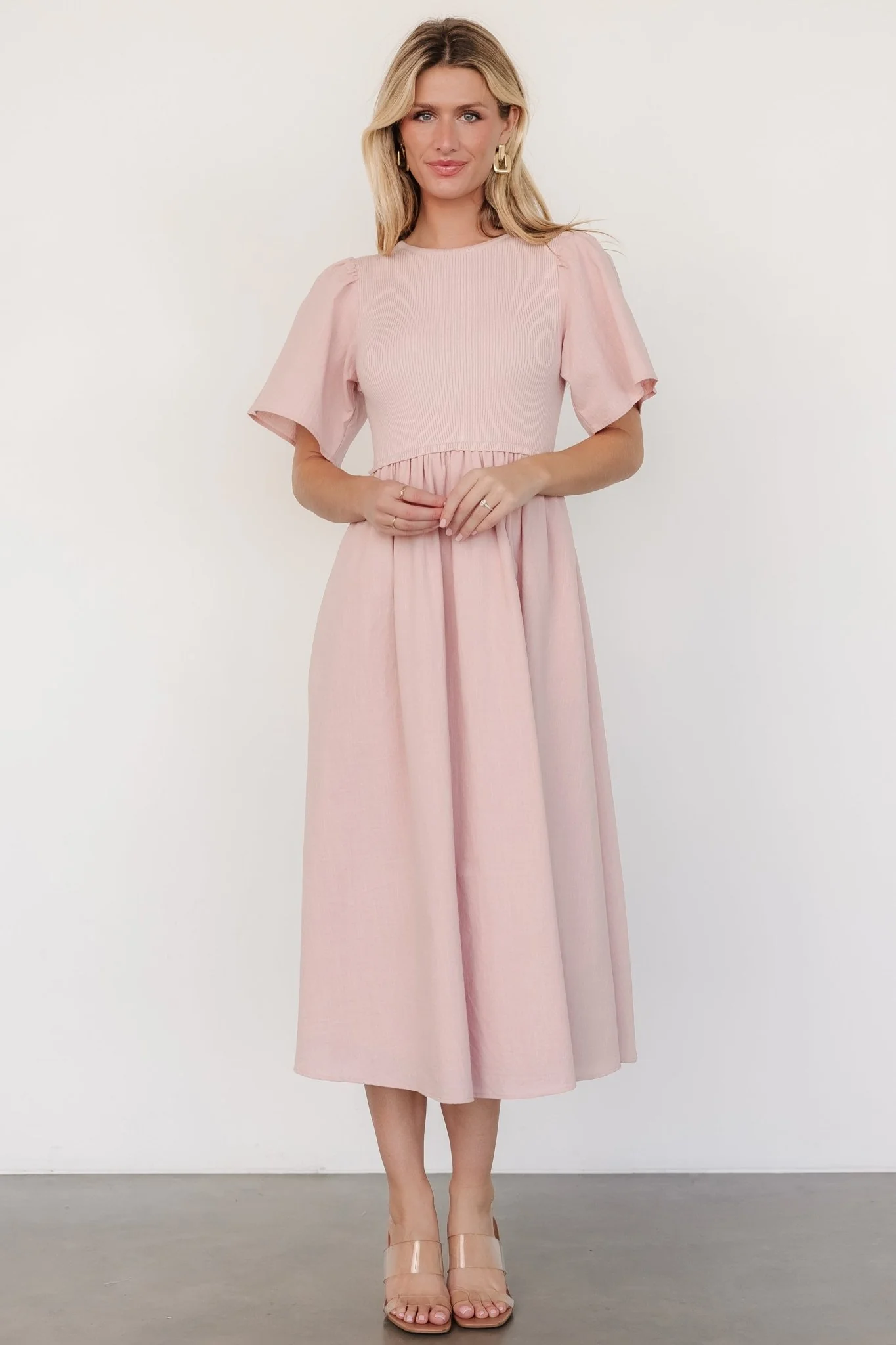 Cici Sweater Dress | Dusty Rose - Vlounger
