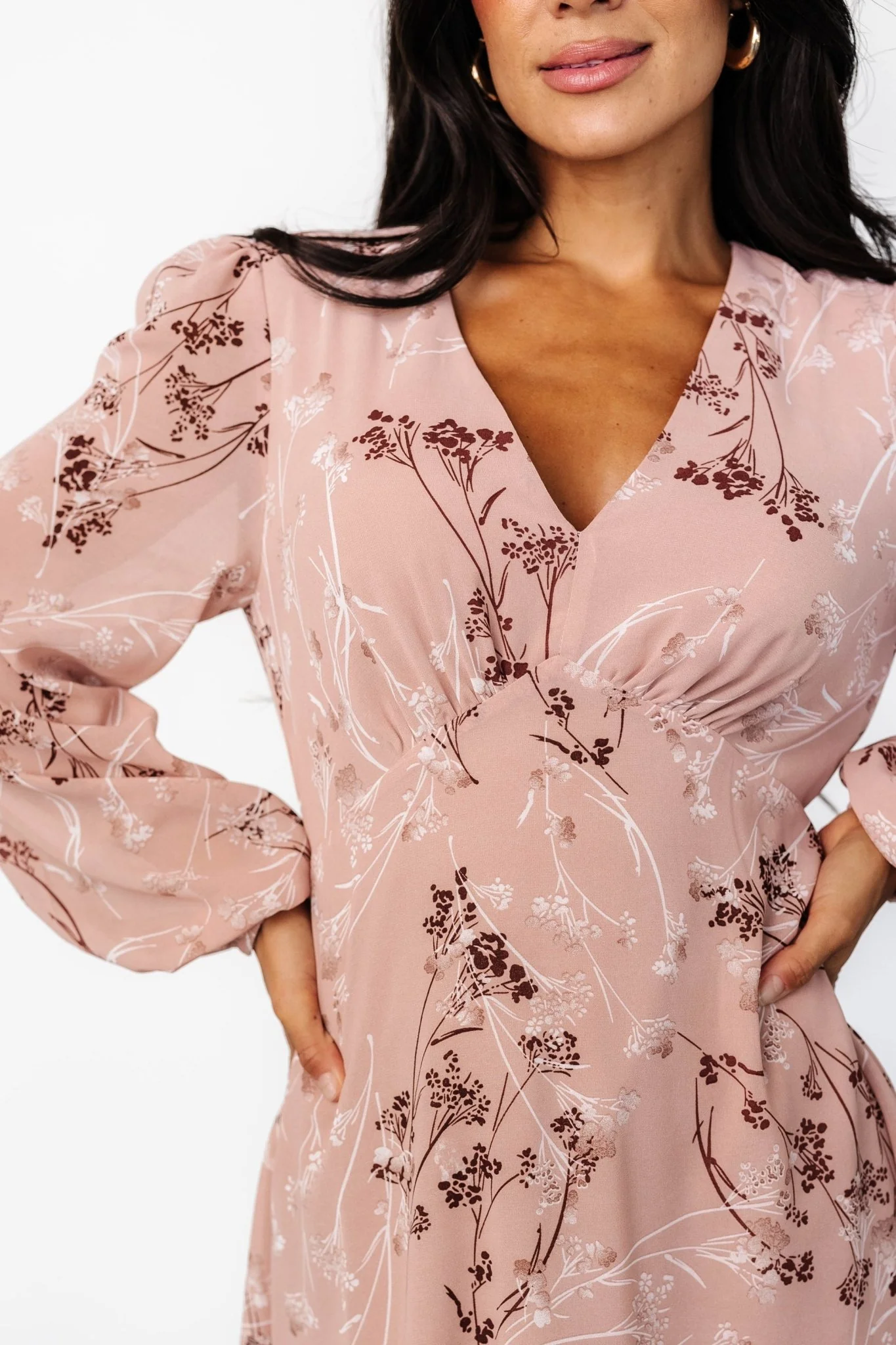 Rosalind Short Dress | Vintage Blush - Vlounger