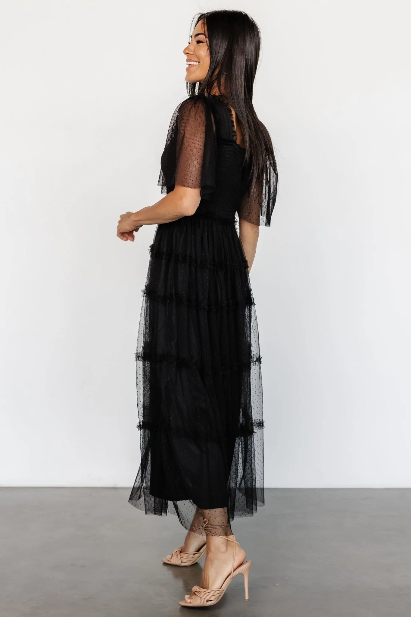 Bexley Tulle Dress | Black - Vlounger