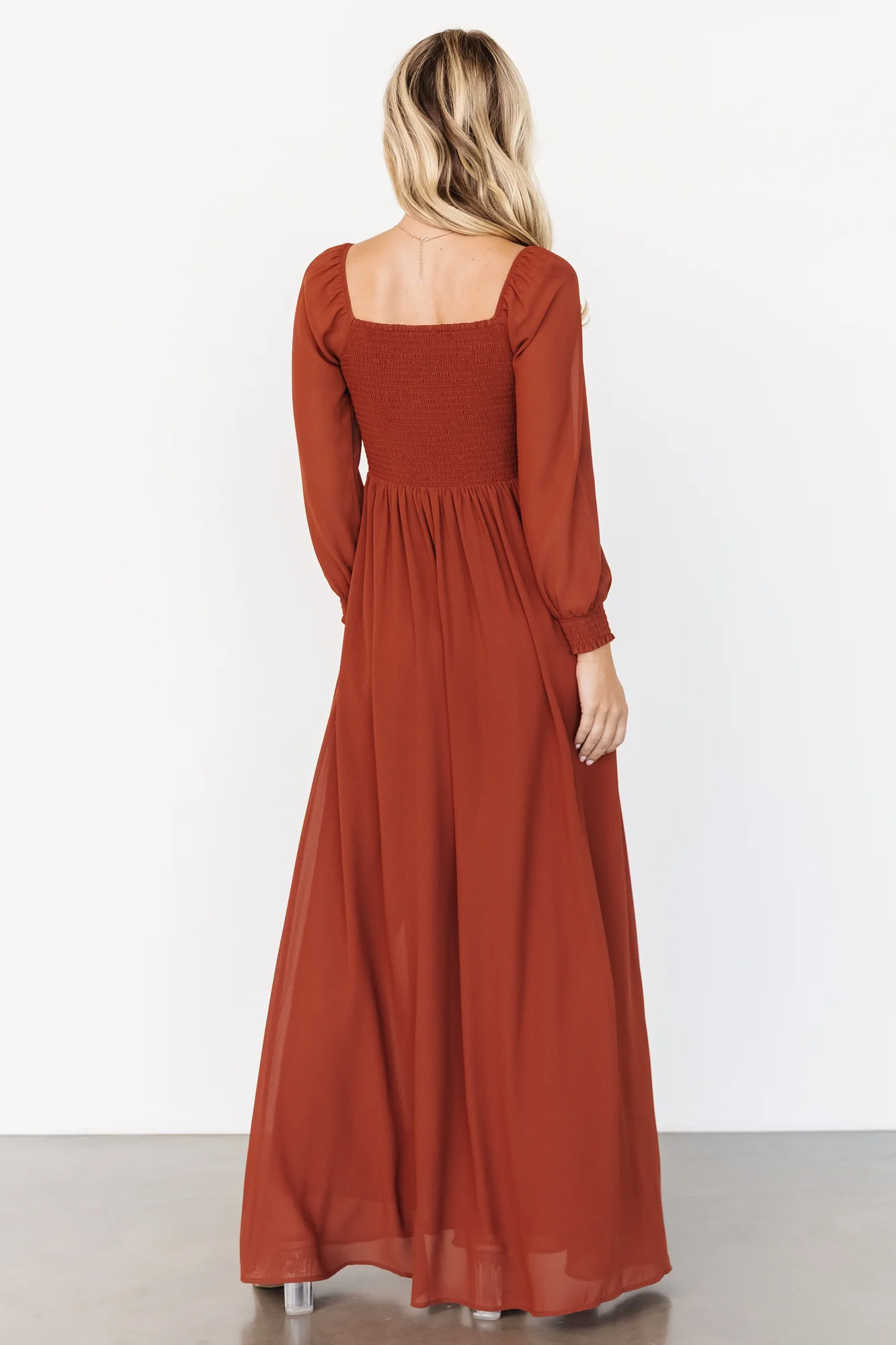 Giselle Maxi Dress | Rust - Vlounger