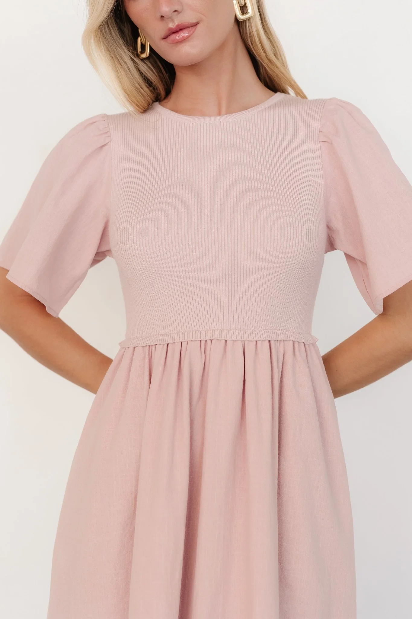Cici Sweater Dress | Dusty Rose - Vlounger