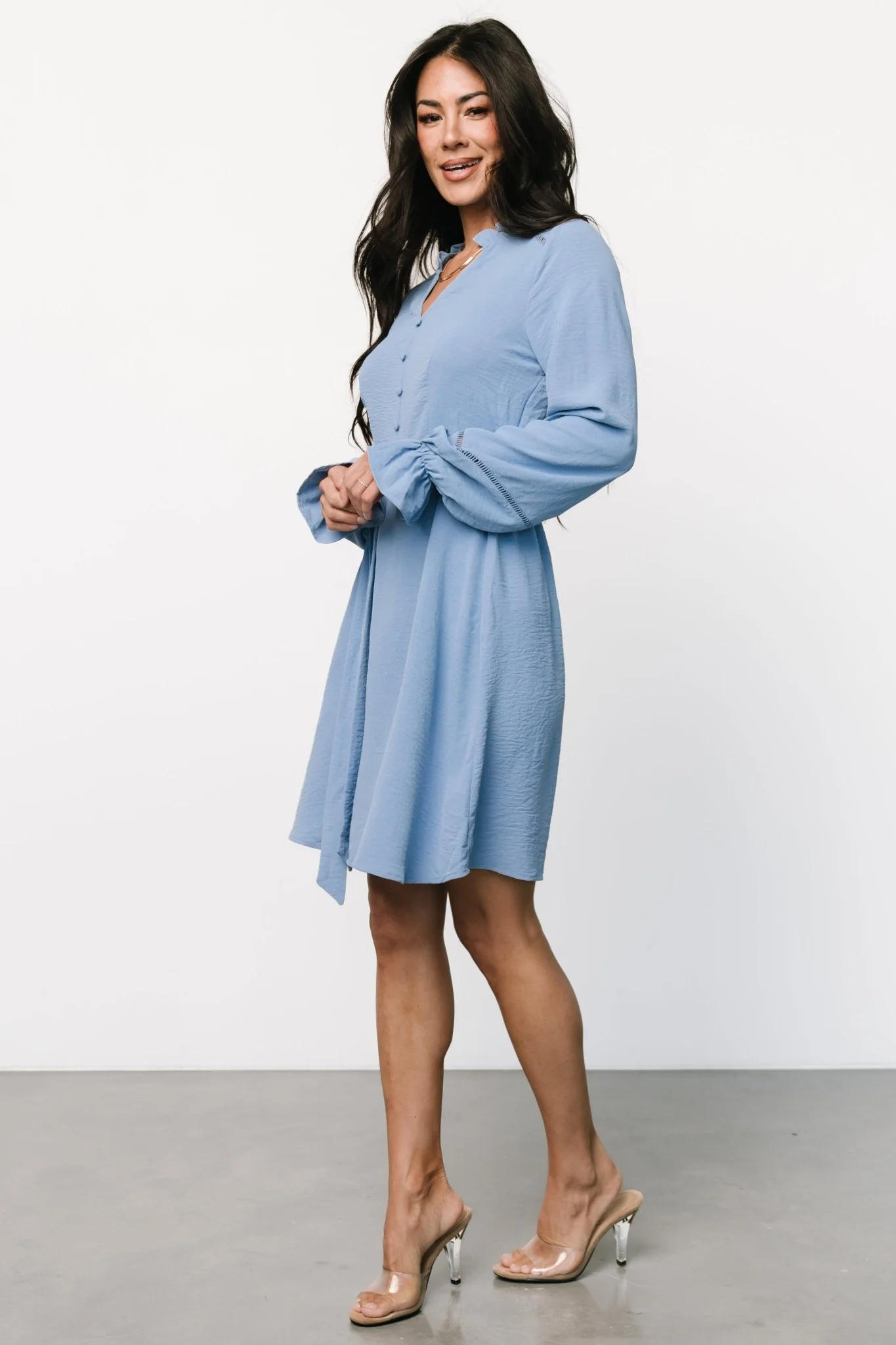 Lillia Short Dress | Blue - Vlounger