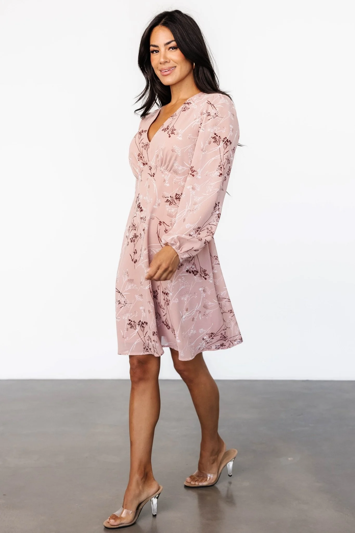 Rosalind Short Dress | Vintage Blush - Vlounger