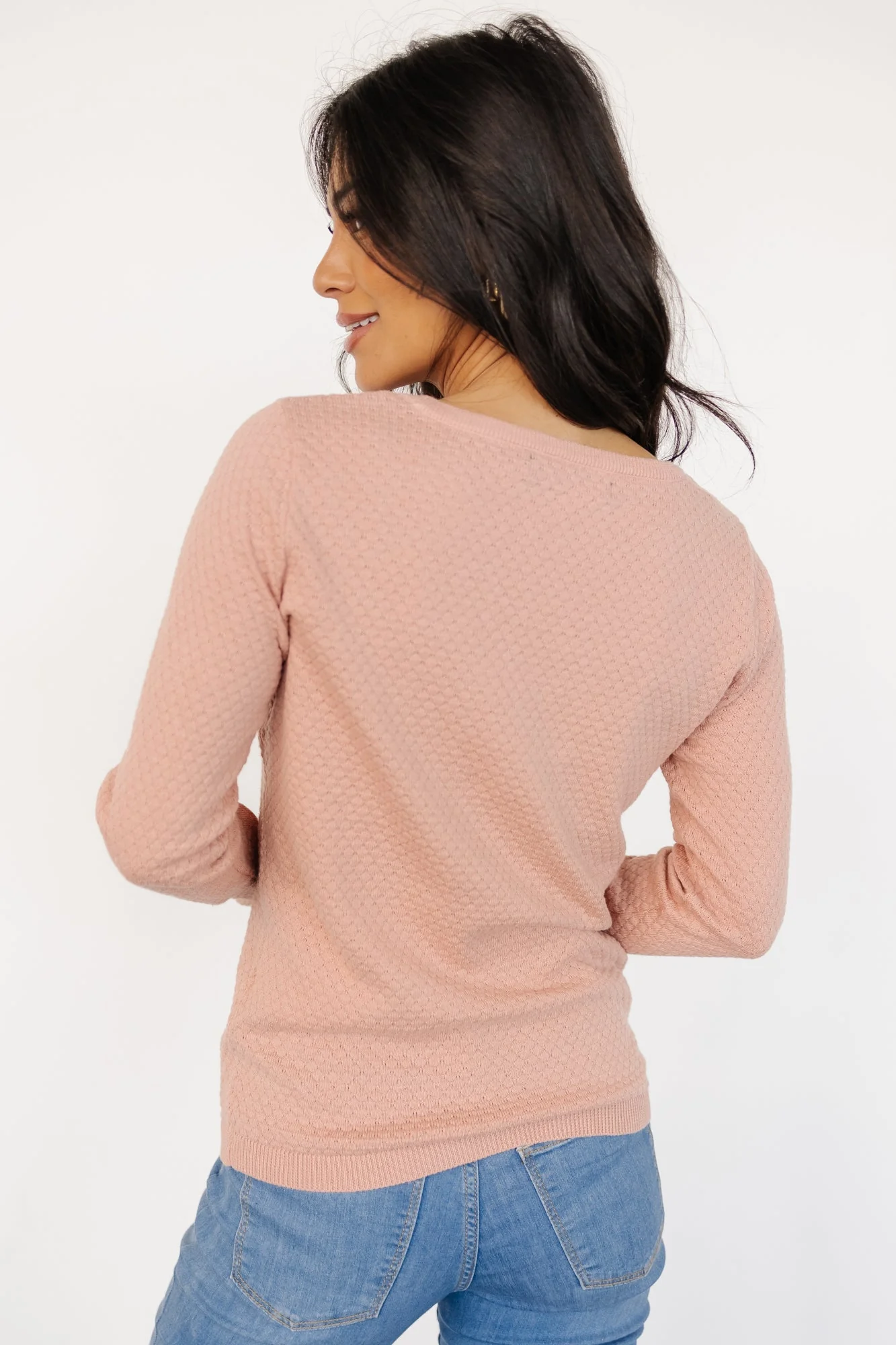 Debbie Knit Top | Rose - Vlounger
