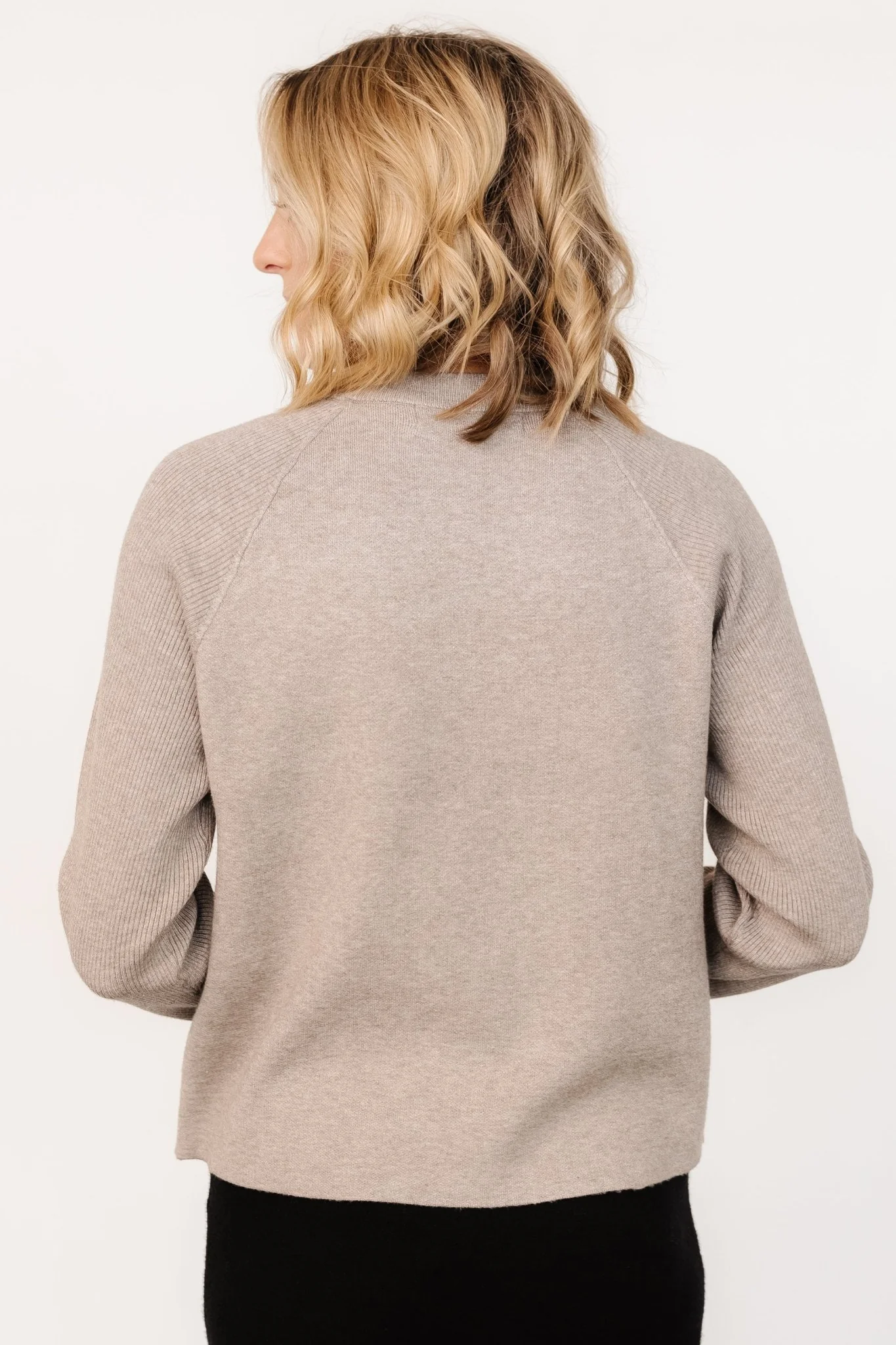 Helena Knit Sweater | Stone - Vlounger