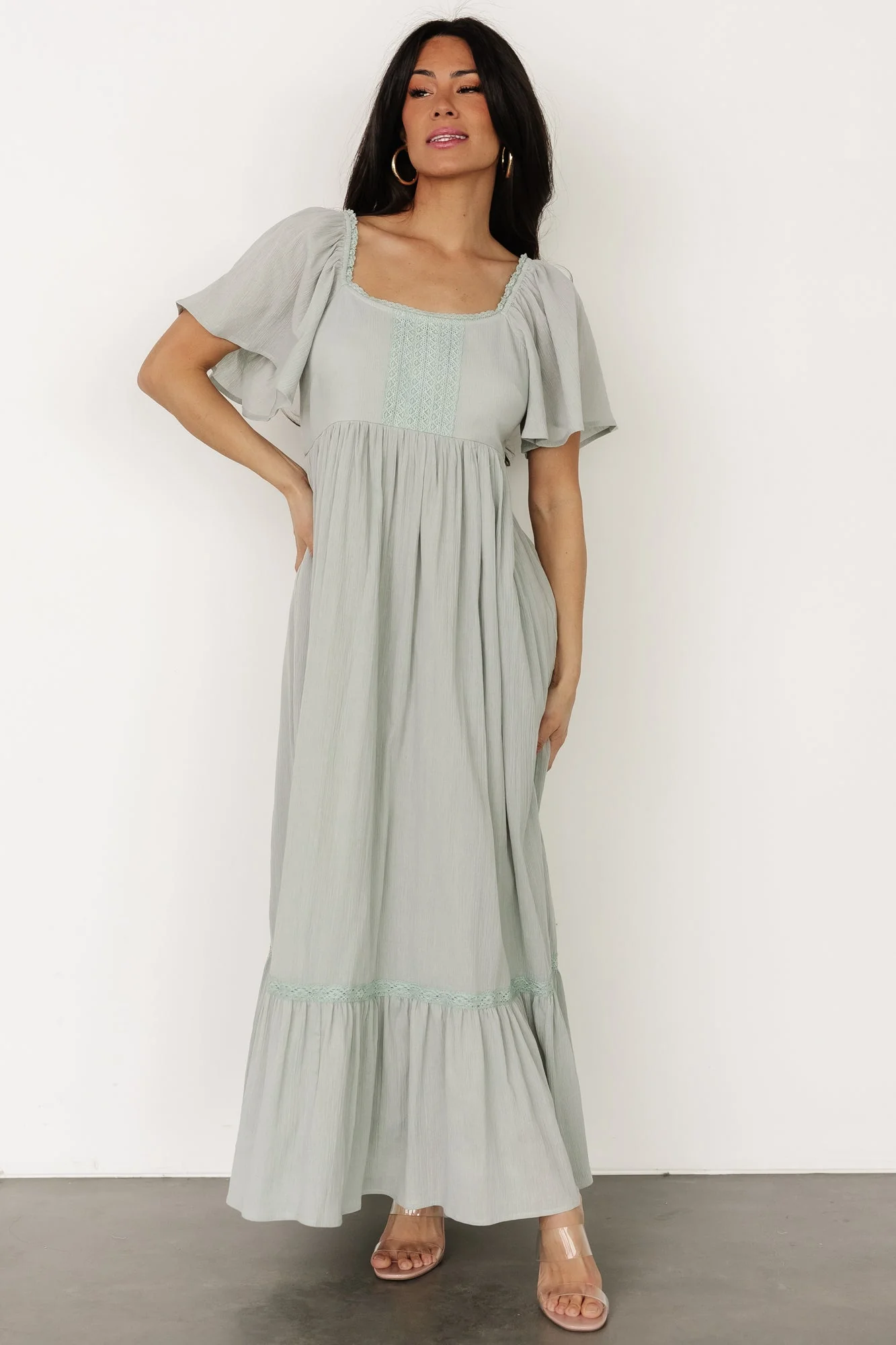 Maeve Maxi Dress | Dusty Sage - Vlounger