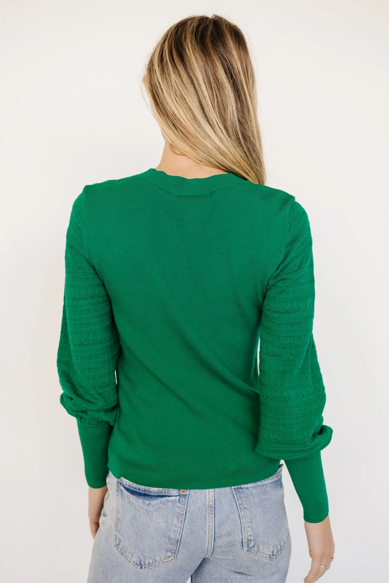 Jens Sweater Top | Green - Vlounger