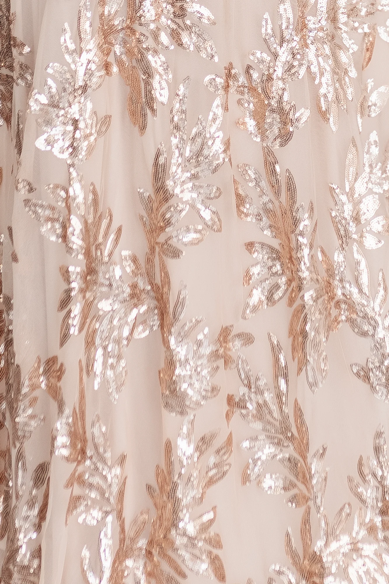 Fabric Swatch - Muse Sequin | Rose Gold - Vlounger