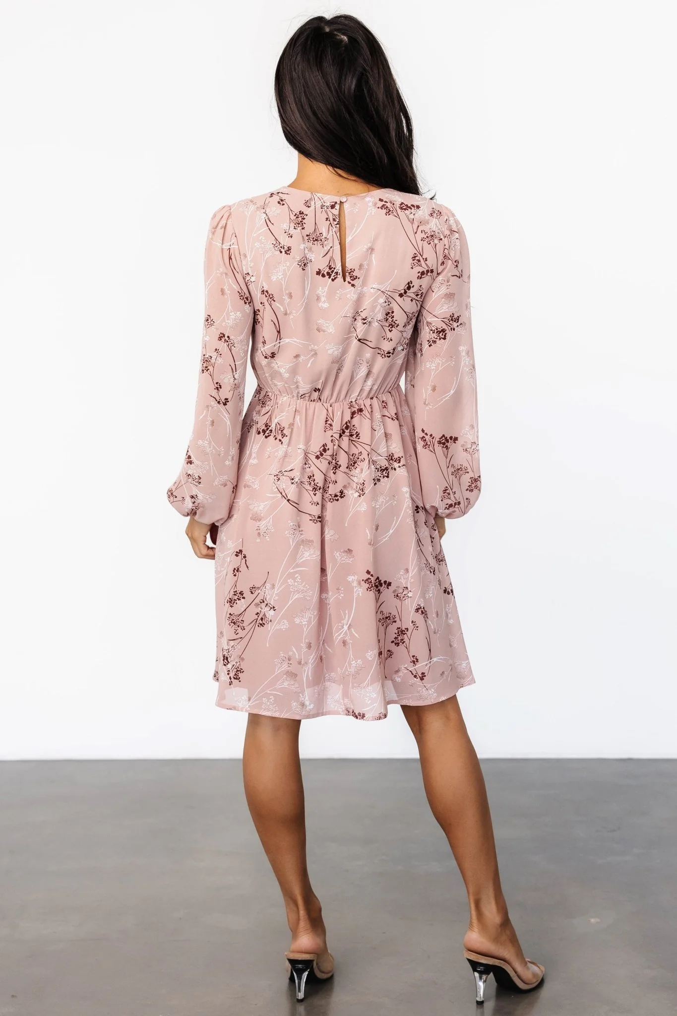 Rosalind Short Dress | Vintage Blush - Vlounger
